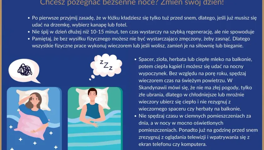 Bieganie przed snem: jak to robić, by spać jak dziecko?