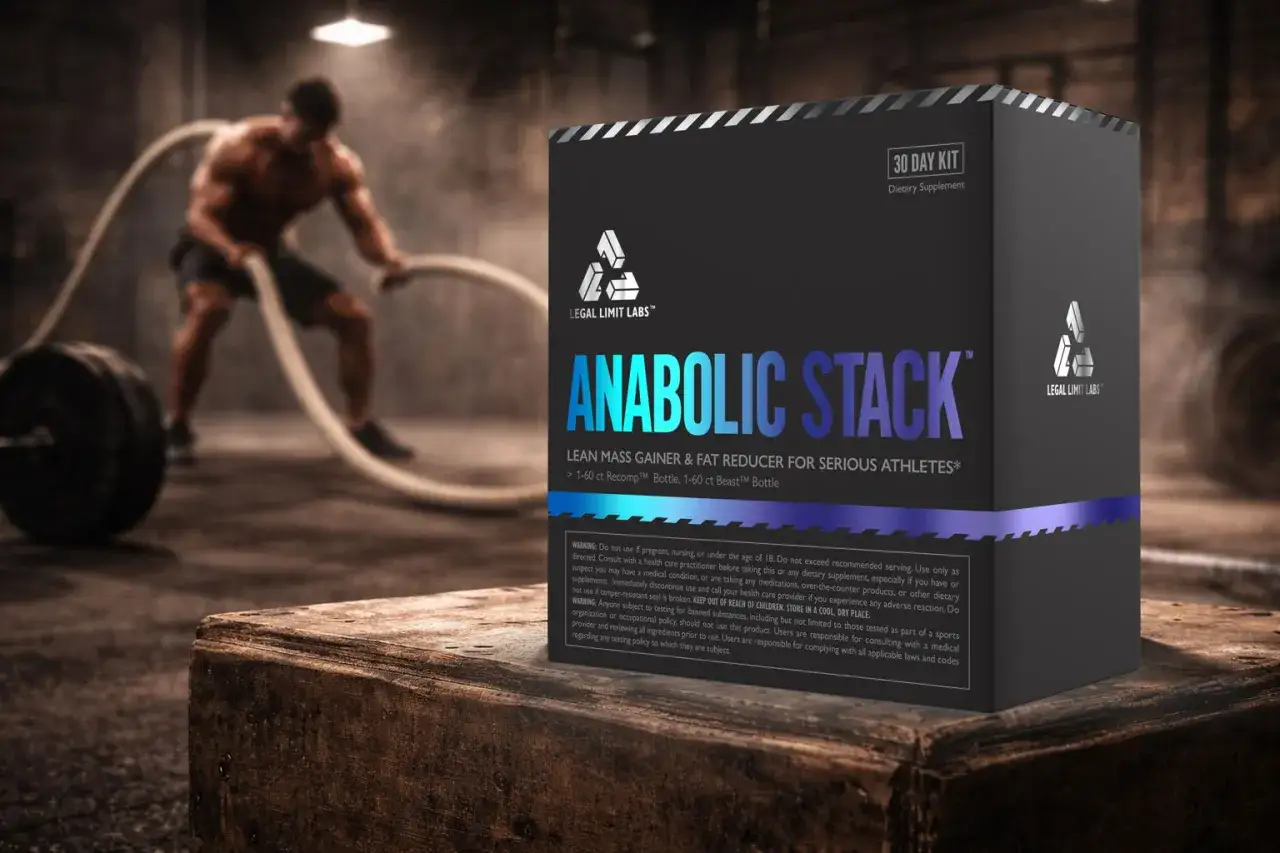 Najsilniejszy spalacz tłuszczu z brzucha: Anabolic Stack od Legal Limit Labs. Zbuduj sylwetkę marzeń!